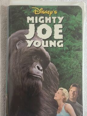 Disney Mighty Joe Young VHS Cover - Green, Black, White